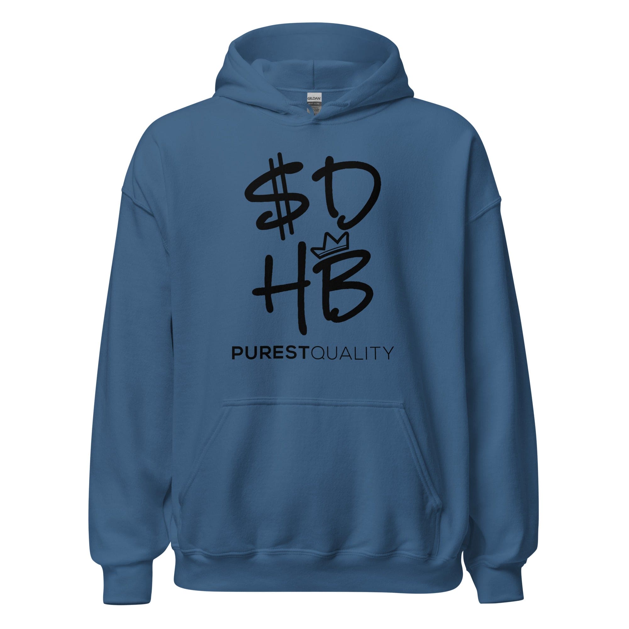 $DHB Front and back hoodie