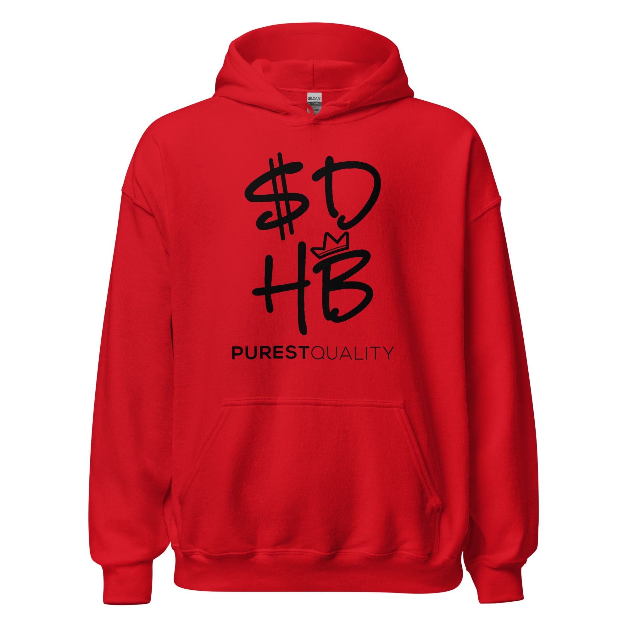 $DHB Front and back hoodie