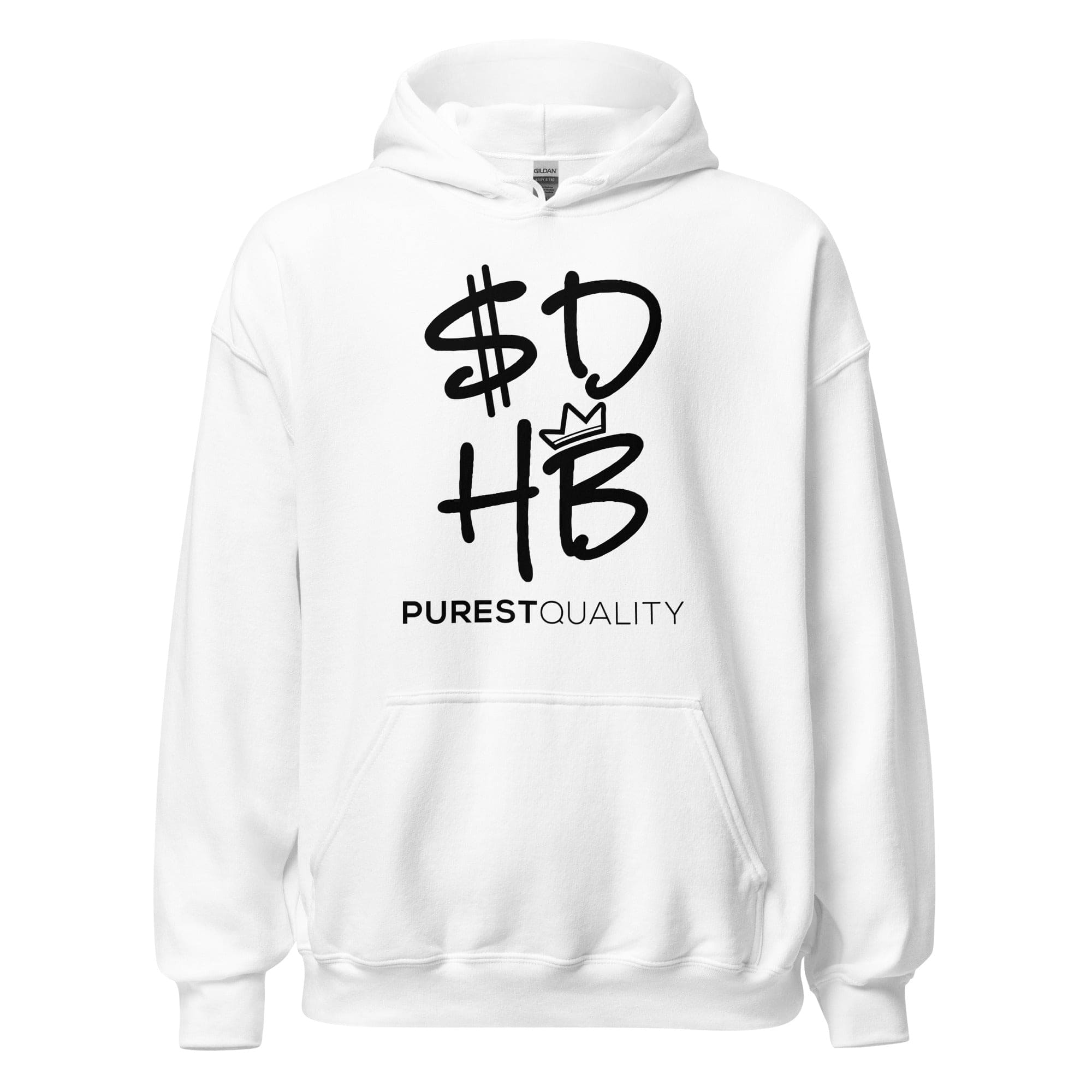 $DHB Front and back hoodie